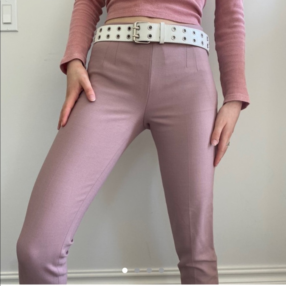 Mauve j crew pants